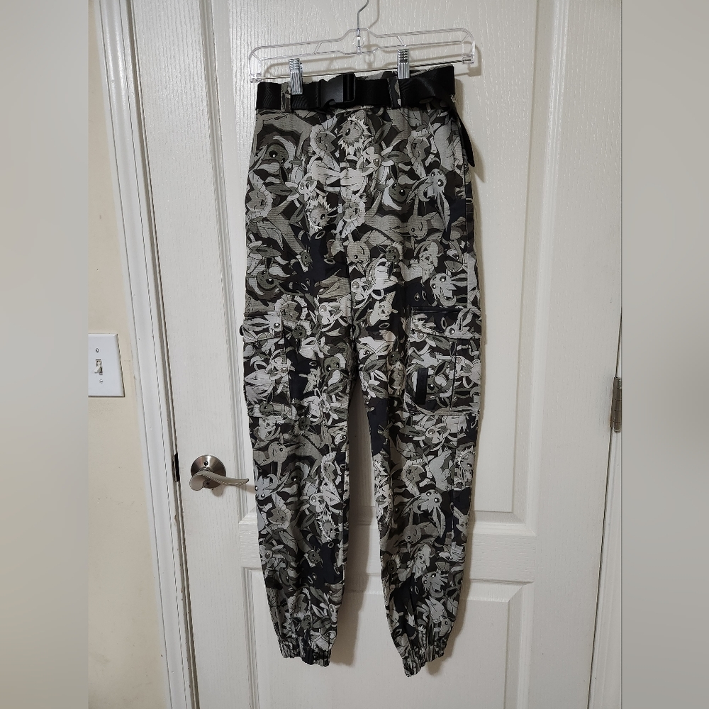 Blackmilk Eevee Evolution Camo Cargo Pants